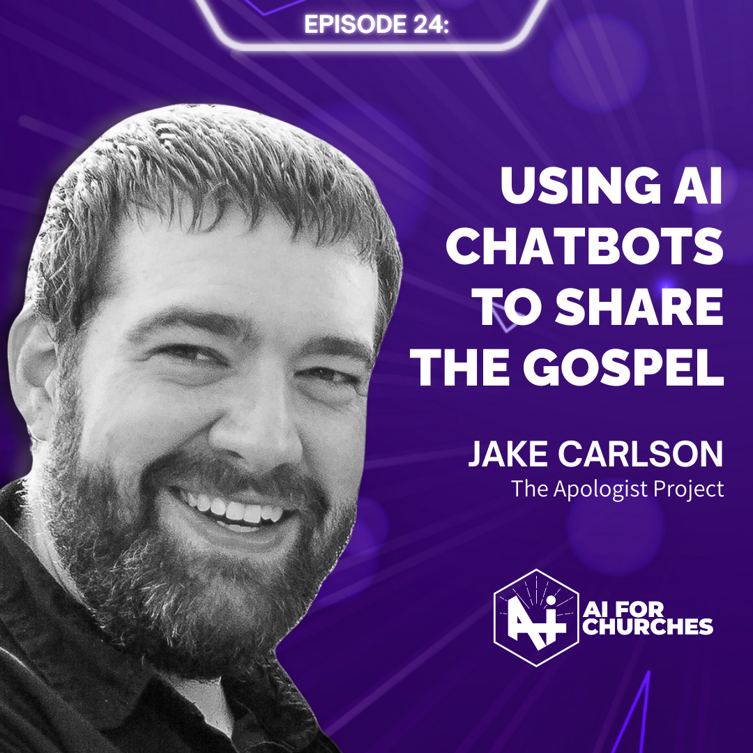 Jake talks to David Thorne on AI for Churches podcast.